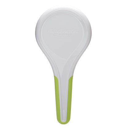 Michel Mercier Wet and Dry Hair Detangler - Soft Bristles Brush for Healthy, Shiny Hair - Green/White - Normal Hair