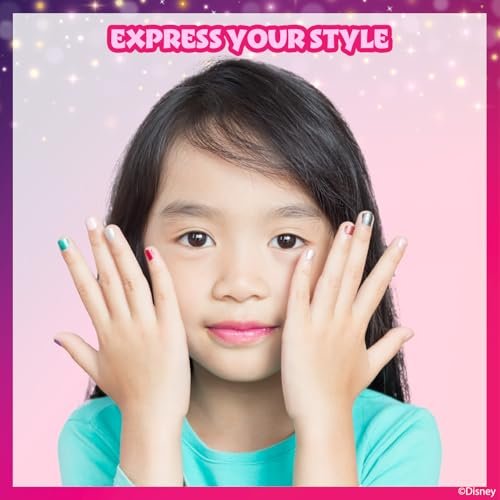 Townley Girl Disney Princess Belle 18-Piece Water-Based Nail Polish Set – Quick Dry, Peels-Off Nail Paint for Girls Ages 3+ - görsel 16