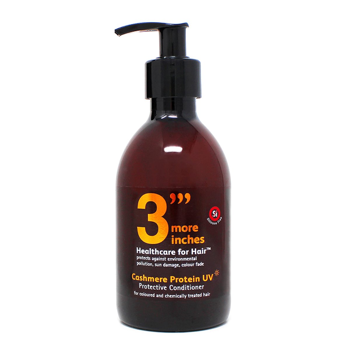 3 More Inches Cashmere Protein UV Protective Conditioner 250ml - Restoring & Strengthening Conditioner - Color Protective - Silicone Free - With Protein Amino Acids - Hair Care by Michael Van Clarke - görsel 1