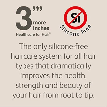 3 More Inches Cashmere Protein UV Protective Shampoo 250ml - Restoring & Strengthening Shampoo - Color Protective - Silicone Free - With Protein Amino Acids - Hair Care by Michael Van Clarke