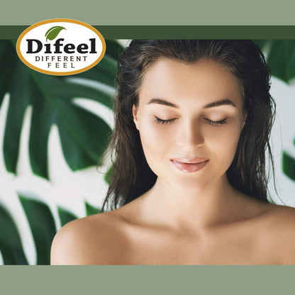Difeel Premium Natural Peppermint Hair Oil - 7.1 oz - Soothes Dry & Flaky Scalp, Refreshes Hair, Adds Shine & Softness