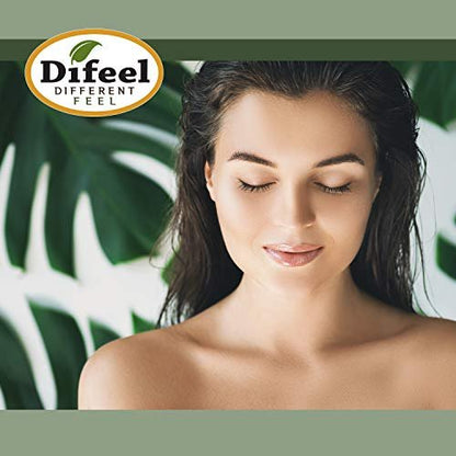Difeel Premium Natural Peppermint Hair Oil - 7.1 oz - Soothes Dry & Flaky Scalp, Refreshes Hair, Adds Shine & Softness