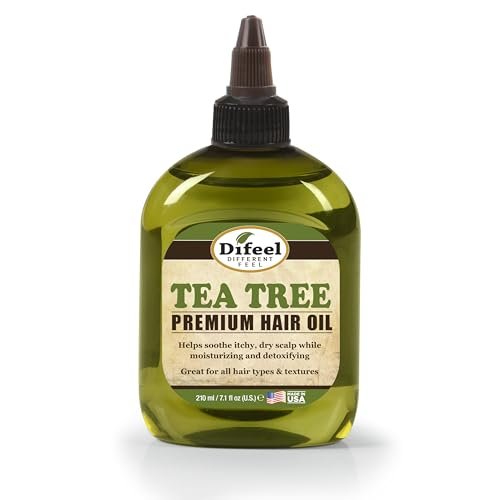 Difeel Premium Natural Hair Oil - Tea Tree Oil for Dry Scalp, 7.1 oz - görsel 2