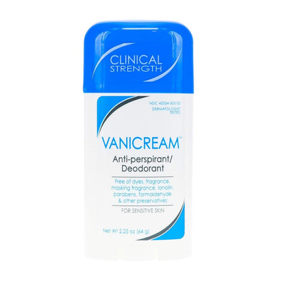 Vanicream Clinical Strength Antiperspirant Deodorant for Sensitive Skin, 2.25 oz (Pack of 2) Avelisse