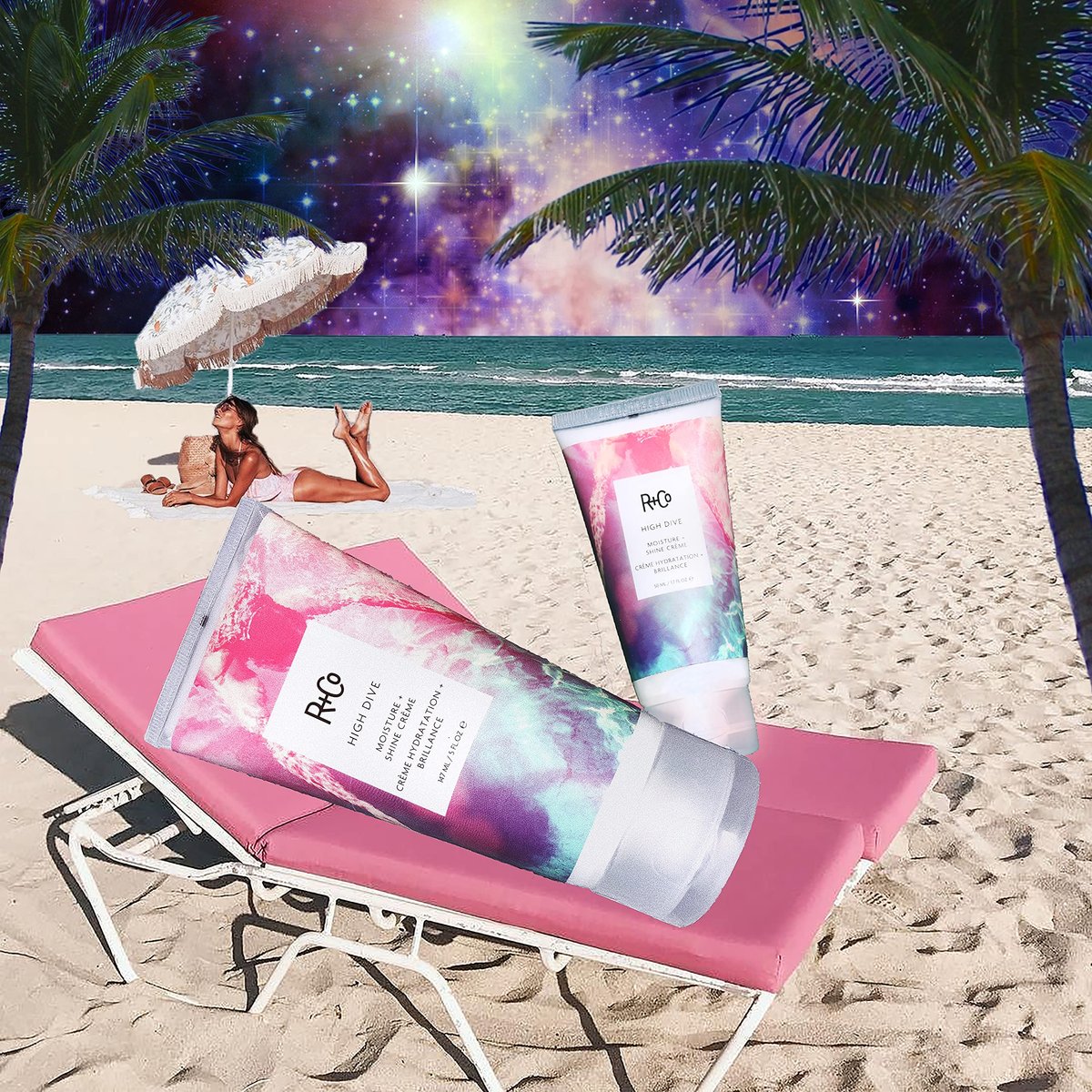 R+Co High Dive Moisture + Shine Crème Deluxe - Deep Hydration, Softens, Eliminates Frizz - Vegan & Cruelty-Free (0.5 Fl Oz) - görsel 9