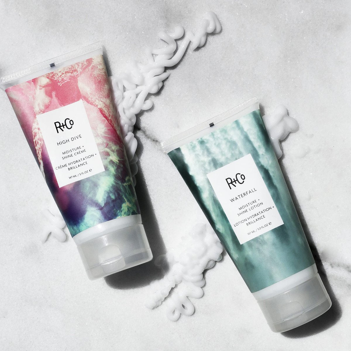 R+Co High Dive Moisture + Shine Crème Deluxe - Deep Hydration, Softens, Eliminates Frizz - Vegan & Cruelty-Free (0.5 Fl Oz) - görsel 5