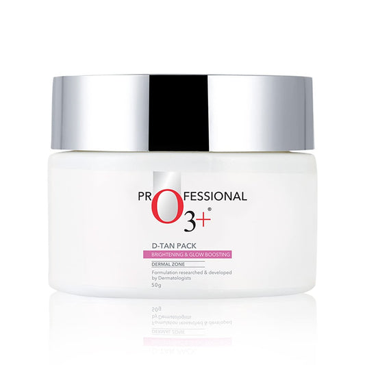 O3+ D-Tan Pack for Instant Skin Brightening and Lightening Benefits Infused with Mint and Eucalyptus Oil - Suitable for All Skin Types (50gm) Avelisse