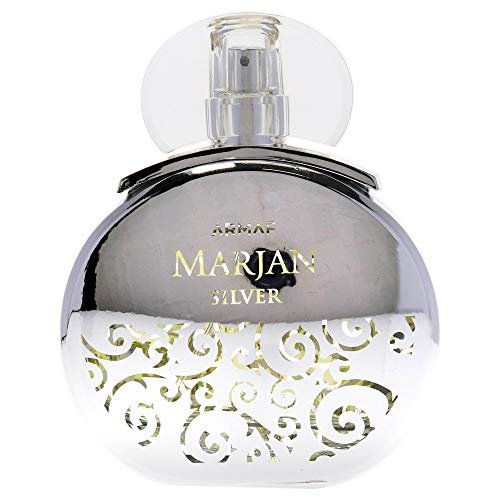 Armaf Marjan Silver EDP Spray for Men 3.4 oz - Long-Lasting Elegant Fragrance - görsel 4