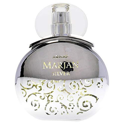 Armaf Marjan Silver EDP Spray for Men 3.4 oz - Long-Lasting Elegant Fragrance