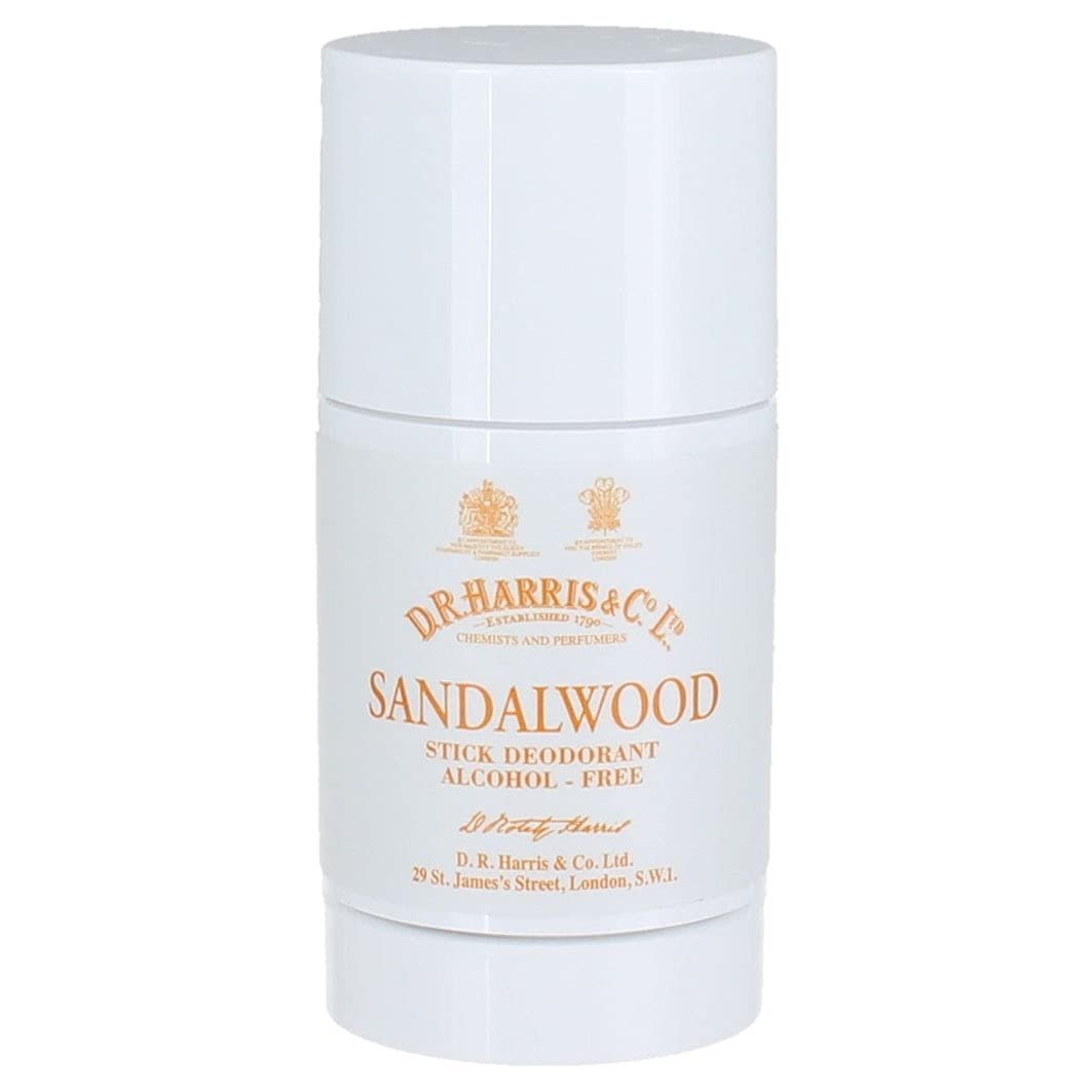 D.R. Harris Sandalwood Stick Deodorant 75g - Natural & Alcohol-Free - görsel 1