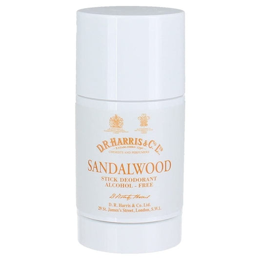 D.R. Harris Sandalwood Stick Deodorant 75g - Natural & Alcohol-Free
