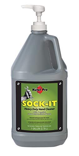 Kutol Pro Sock-It Heavy Duty Hand Cleaner, 1 Gallon Pump Bottle, Pack of 2 - Industrial Strength Hand Wash