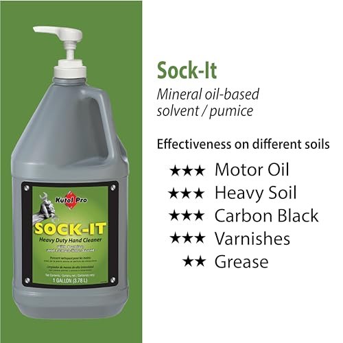 Kutol Pro Sock-It Heavy Duty Hand Cleaner, 1 Gallon Pump Bottle, Pack of 2 - Industrial Strength Hand Wash - görsel 8