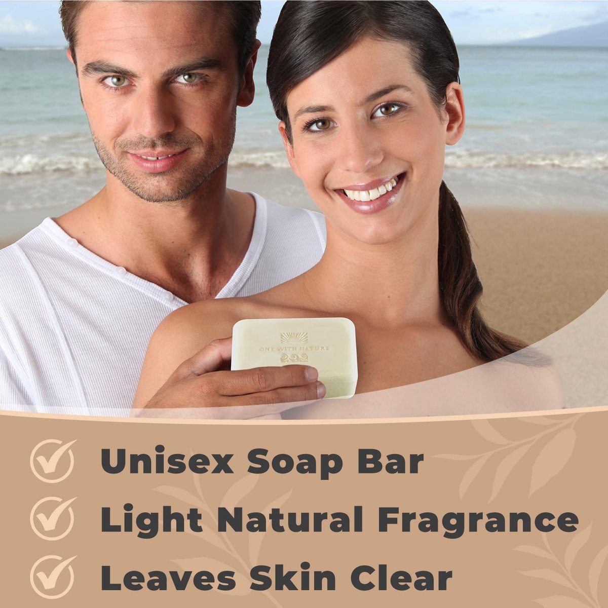 Dead Sea Salt Soap 3-Pack - Shea Butter, Argan Oil, Magnesium, Sulfur, Minerals - Fragrance Free, 7 oz Bars for Acne, Eczema, Psoriasis Avelisse