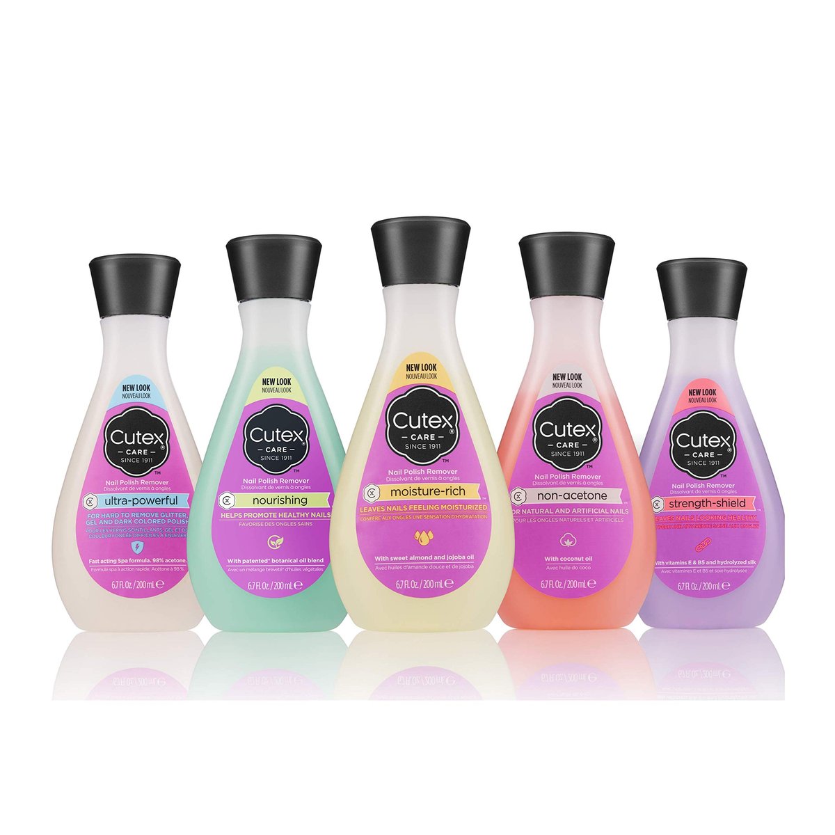 Cutex Moisture-Rich Nail Polish Remover with Sweet Almond and Jojoba Oil, 6.7 fl. oz. - görsel 12