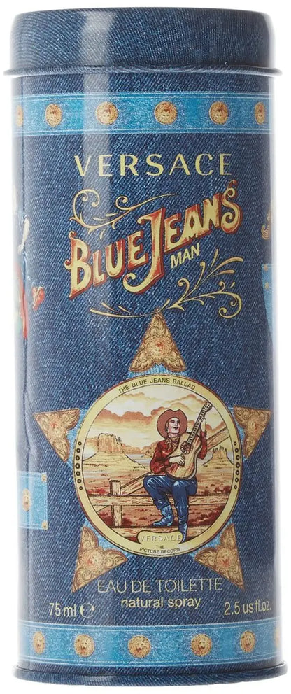 Versace Blue Jeans for Men Eau de Toilette Spray, 2.5 oz / 75 ml Avelisse