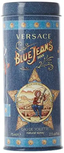 Versace Blue Jeans for Men Eau de Toilette Spray, 2.5 oz / 75 ml Avelisse