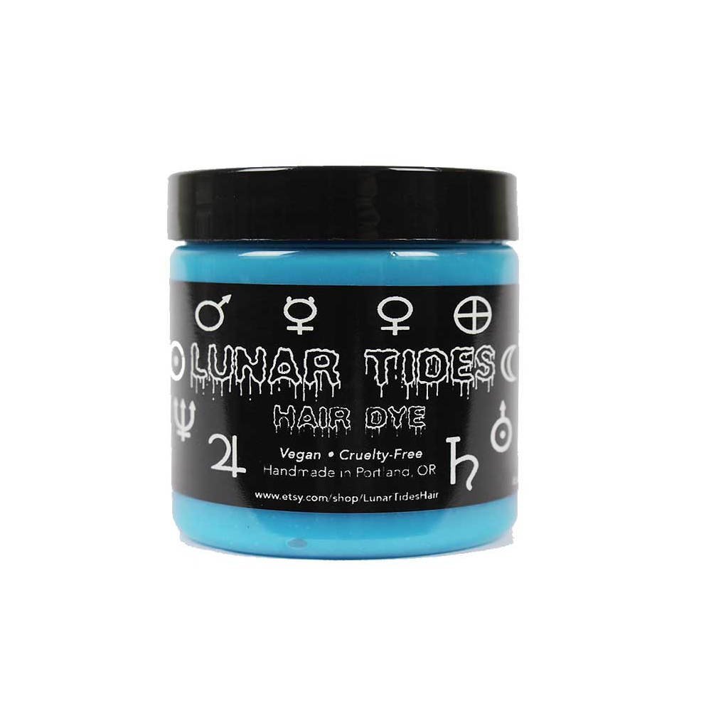 Lunar Tides Semi-Permanent Hair Color - Sea Witch (4 fl. oz.) - Vibrant Oceanic Green - görsel 1