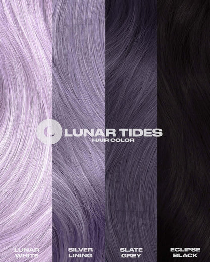 Lunar Tides Semi-Permanent Hair Color - Silver Lining (4 fl oz) | Vibrant Silver Hair Dye