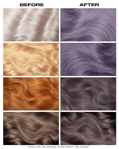 Lunar Tides Semi-Permanent Hair Color - Silver Lining (4 fl oz) | Vibrant Silver Hair Dye