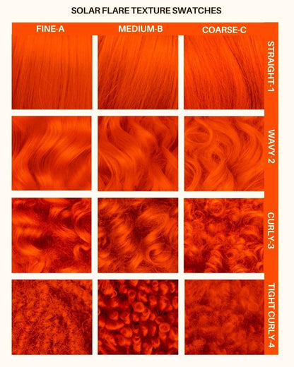 Lunar Tides Semi-Permanent Hair Color - Solar Flare (4 fl. oz.) - Vibrant Neon Orange