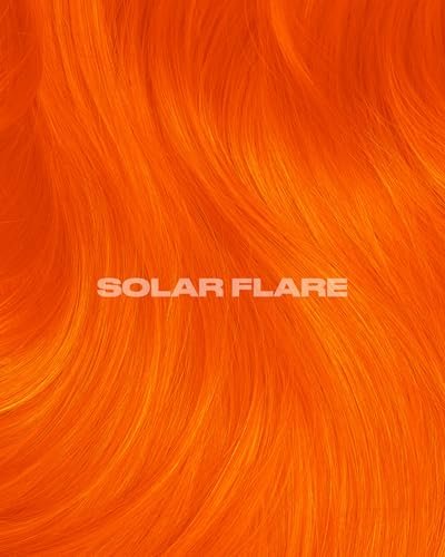 Lunar Tides Semi-Permanent Hair Color - Solar Flare (4 fl. oz.) - Vibrant Neon Orange