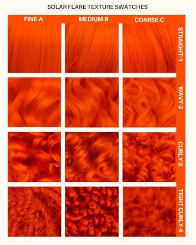 Lunar Tides Semi-Permanent Hair Color - Solar Flare (4 fl. oz.) - Vibrant Neon Orange