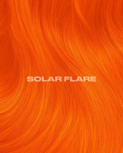 Lunar Tides Semi-Permanent Hair Color - Solar Flare (4 fl. oz.) - Vibrant Neon Orange