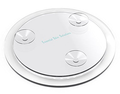 15X Magnifying Mirror for Makeup, Tweezing & Blackhead Removal – 6 Inch Round with Suction Cups Avelisse