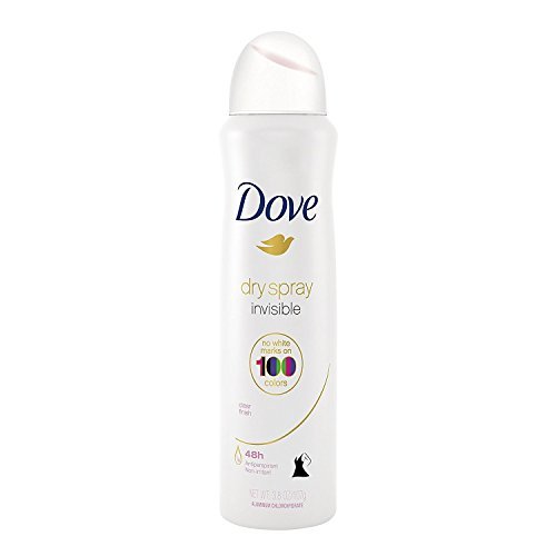 Dove Antiperspirant Dry Spray - Invisible - Clear Finish - 3.8 oz (107 g) Per Can - Pack of 3 - görsel 4