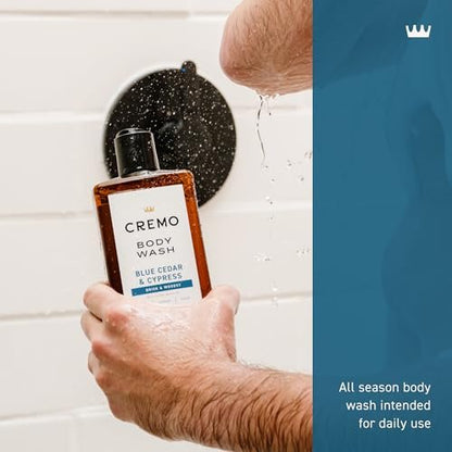 Cremo Body Wash for Men, Rich-Lathering Cypress and Cedar, 16 Fl Oz Avelisse