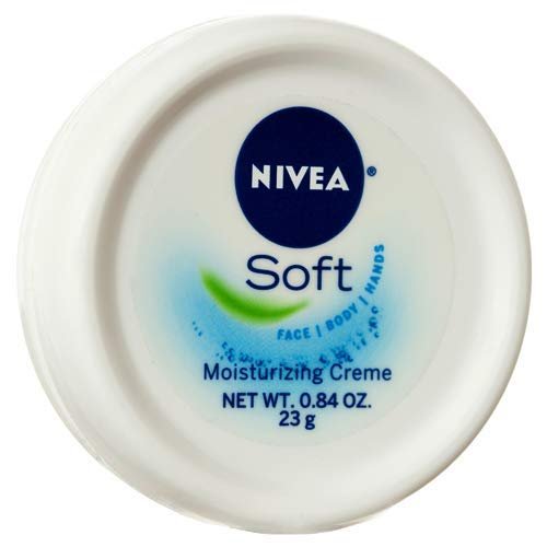 NIVEA Soft Moisturizing Creme 0.84 oz Dispenser – Hydrating Face & Body Cream - görsel 1