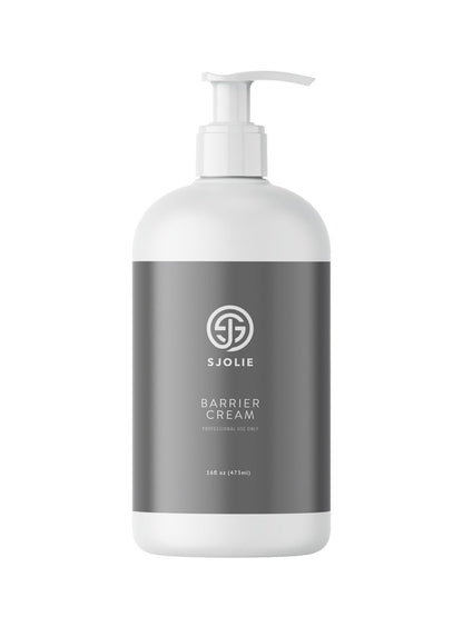 SJOLIE Pro Blending Barrier Cream for Spray Tanning - Minimize & Block DHA, 16 oz Avelisse