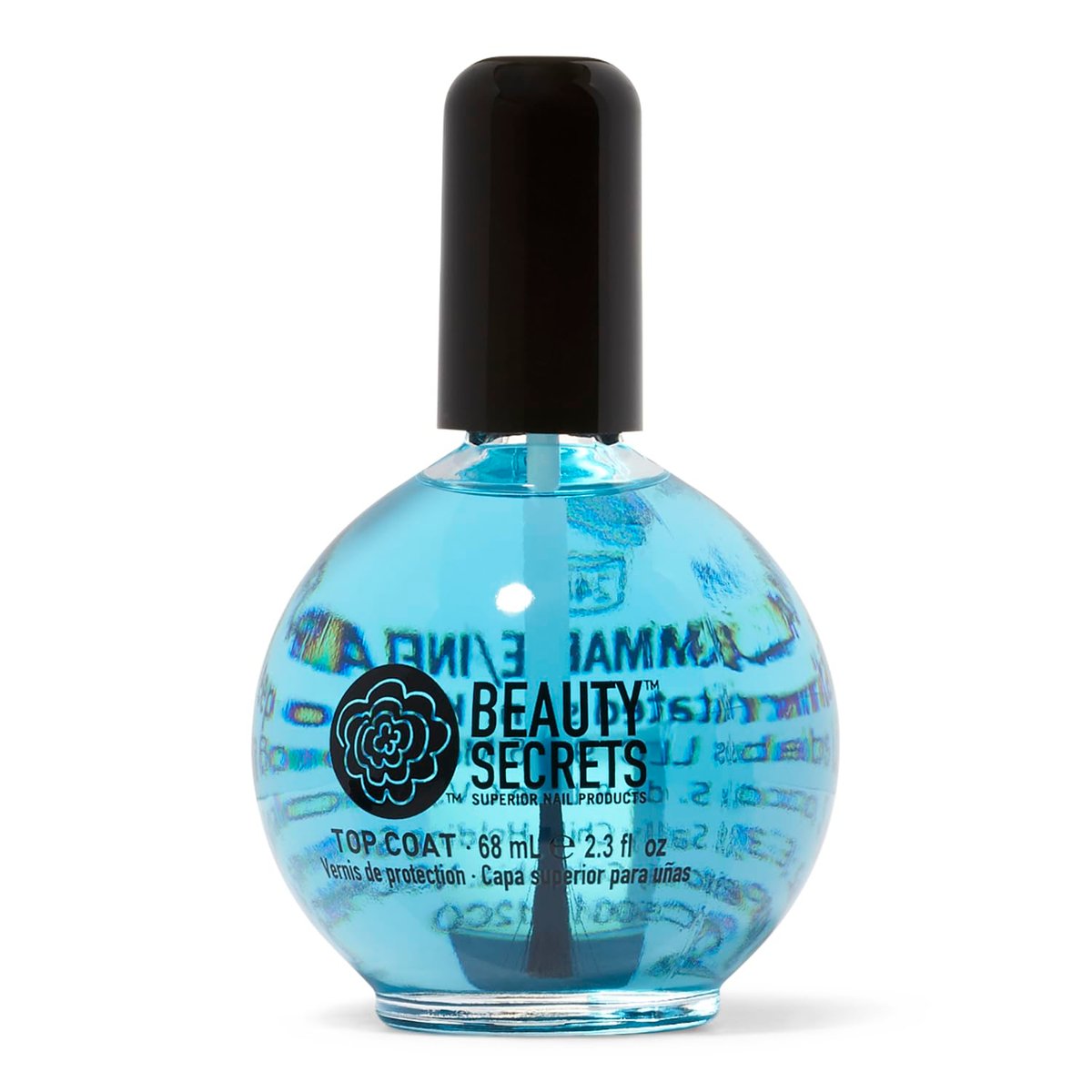 BEAUTY SECRETS Top Coat Nail Polish – Long-Lasting Shine & Protection - görsel 1