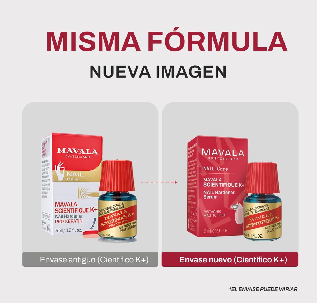 MAVALA Scientifique K+ Keratin Hardener Strengthener - Protect Nails, Avoid Breaking and Splitting - Supports Natural Keratinization - Multi-color, 0.16 Fl Oz Avelisse