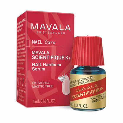 MAVALA Scientifique K+ Keratin Hardener Strengthener - Protect Nails, Avoid Breaking and Splitting - Supports Natural Keratinization - Multi-color, 0.16 Fl Oz Avelisse