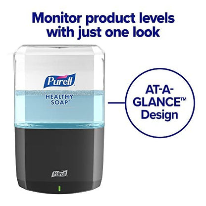 PURELL HEALTHY SOAP Antimicrobial Foam Refill, 0.5% BAK, Lightly Fragranced, 1200 mL (2-Pack) for ES8 Dispenser Avelisse