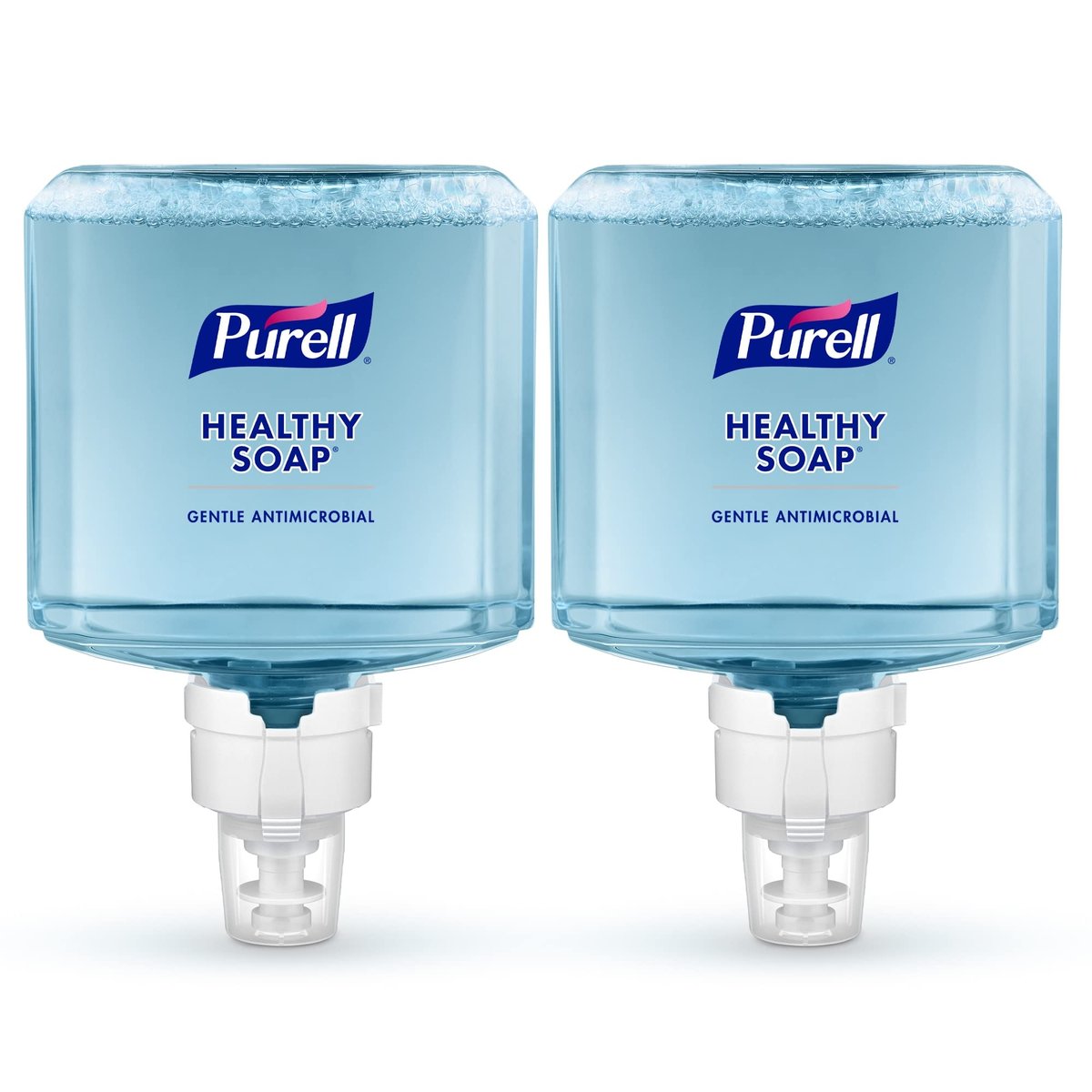 PURELL HEALTHY SOAP Antimicrobial Foam Refill, 0.5% BAK, Lightly Fragranced, 1200 mL (2-Pack) for ES8 Dispenser Avelisse