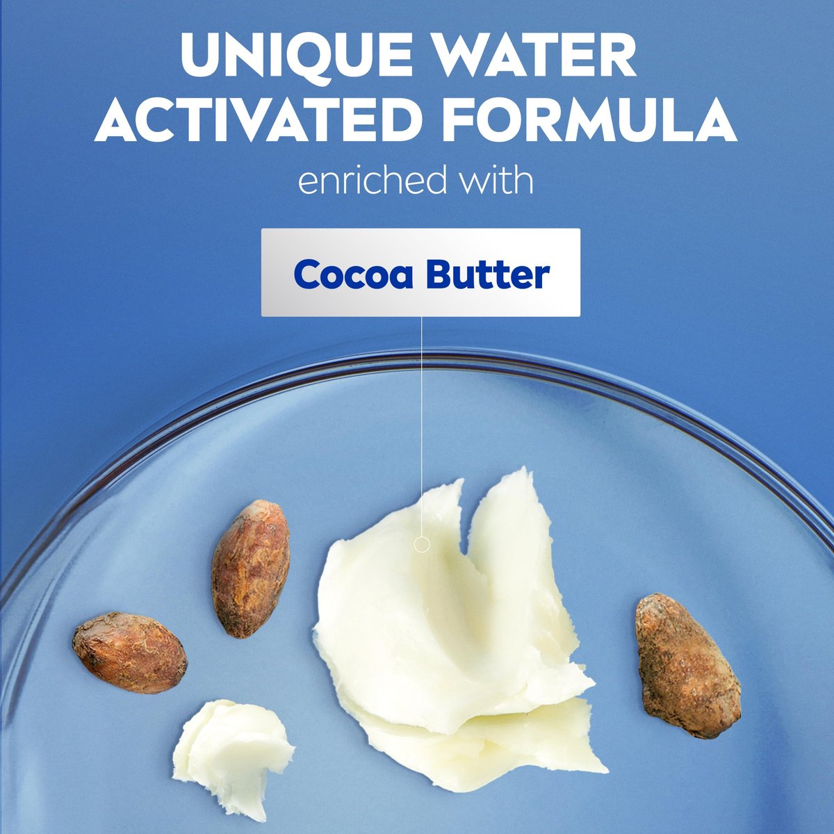 NIVEA Cocoa Butter In Shower Lotion, Water Activated In Shower Moisturizer for Dry Skin to Very Dry Skin, 13.5 FL OZ, Pack of 3 Avelisse