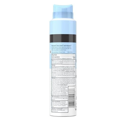 Neutrogena Ultra Sheer Sunscreen Spray SPF 30 Body Mist, Lightweight Non-Greasy Broad Spectrum UVA/UVB Protection, Oil-Free & Non-Comedogenic Water Resistant Spray Sunscreen (80 min), Pack of 3, 5 oz Avelisse