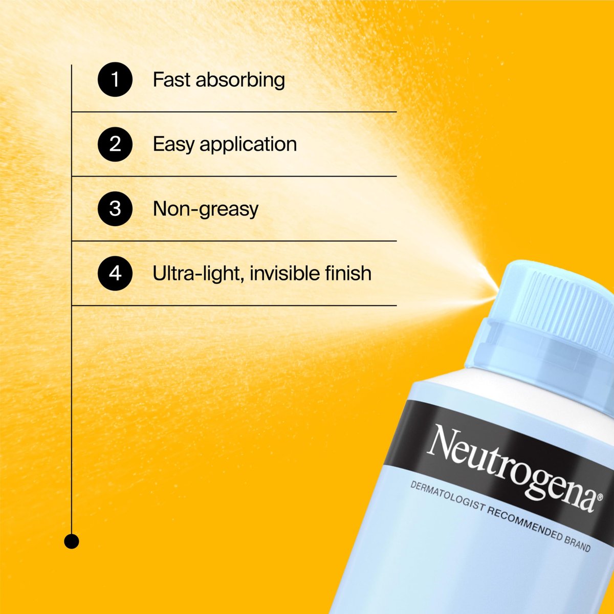 Neutrogena Ultra Sheer Sunscreen Spray SPF 30 Body Mist, Lightweight Non-Greasy Broad Spectrum UVA/UVB Protection, Oil-Free & Non-Comedogenic Water Resistant Spray Sunscreen (80 min), Pack of 3, 5 oz Avelisse
