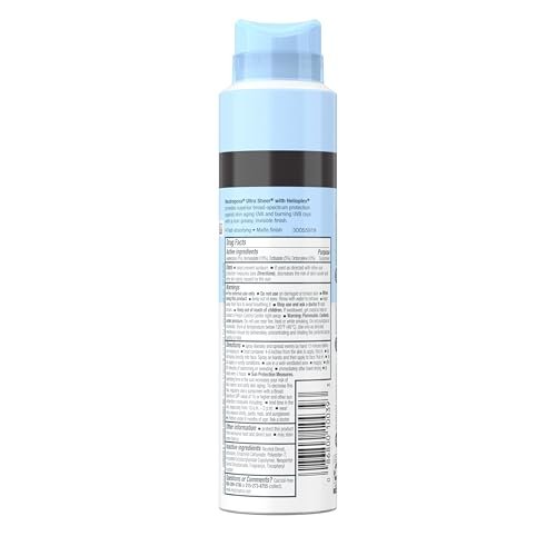 Neutrogena Ultra Sheer Sunscreen Spray SPF 45 Body Mist, Pack of 3, 5 oz Each - Lightweight, Non-Greasy, Broad Spectrum UVA/UVB Protection, Oil-Free & Non-Comedogenic, Water Resistant (80 min) Avelisse