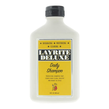 Layrite Daily Shampoo - 10 Fl Oz | Gentle Daily Cleanser for Men Avelisse