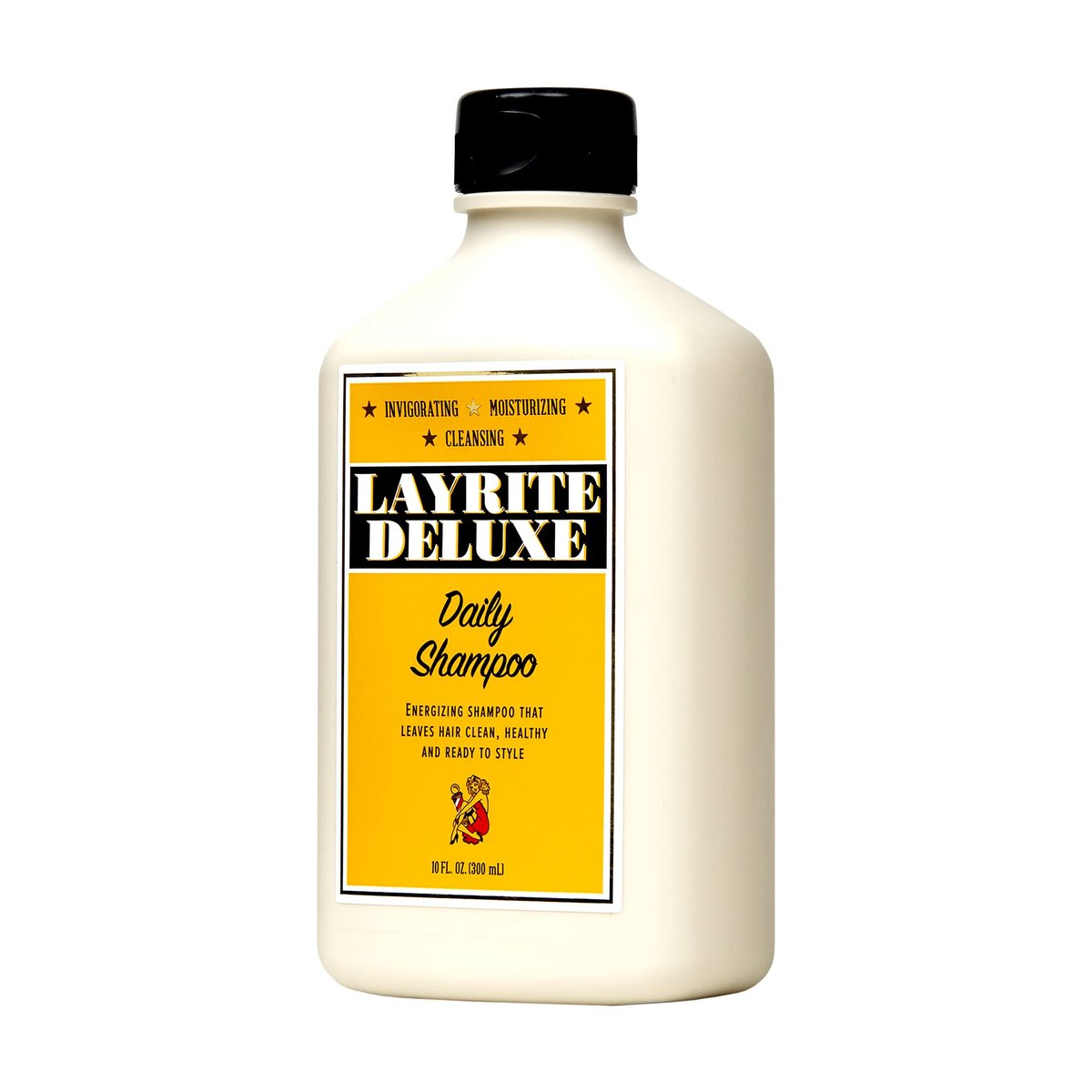 Layrite Daily Shampoo - 10 Fl Oz | Gentle Daily Cleanser for Men Avelisse