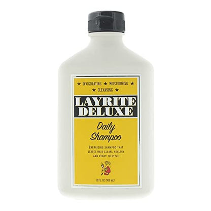 Layrite Daily Shampoo - 10 Fl Oz | Gentle Daily Cleanser for Men Avelisse