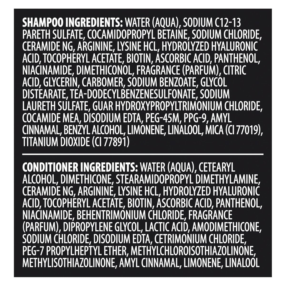 TRESemmé Rich Moisture Shampoo and Conditioner Set for Dry Hair - 28 oz Each, Infused with Vitamin E and Biotin Avelisse