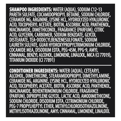 TRESemmé Rich Moisture Shampoo and Conditioner Set for Dry Hair - 28 oz Each, Infused with Vitamin E and Biotin Avelisse