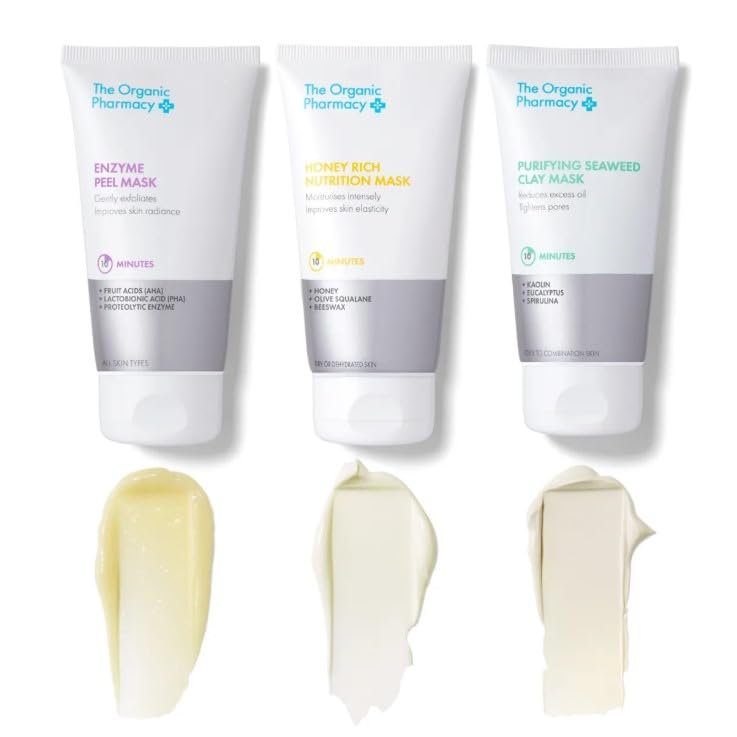 The Organic Pharmacy Purifying Seaweed Clay Mask – Deep Cleanse & Detoxify, 60 ml - görsel 3