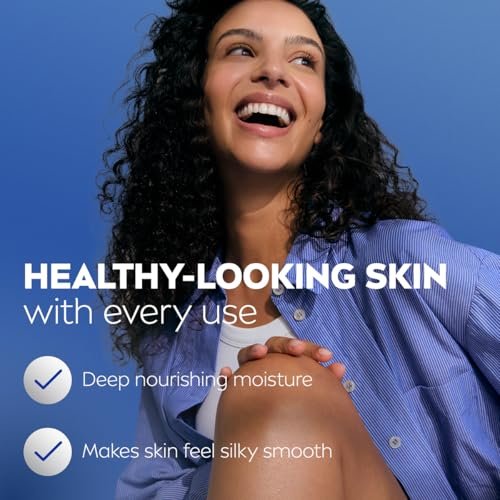 NIVEA Shea Nourish Body Lotion for Dry Skin – 33.8 Fl Oz Pump Bottle with Hyaluronic Acid & Shea Butter Avelisse