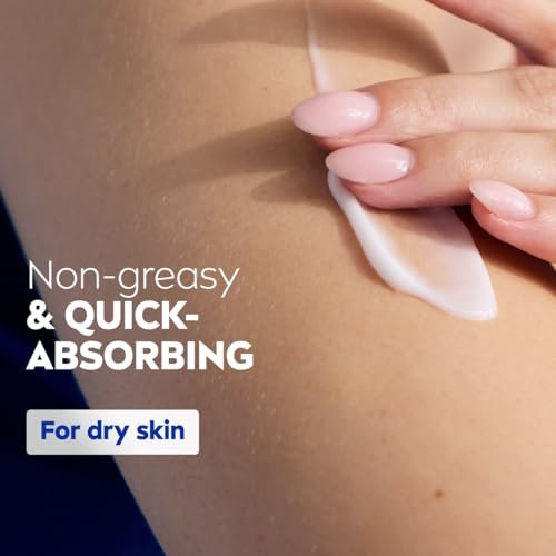 NIVEA Shea Nourish Body Lotion for Dry Skin – 33.8 Fl Oz Pump Bottle with Hyaluronic Acid & Shea Butter Avelisse